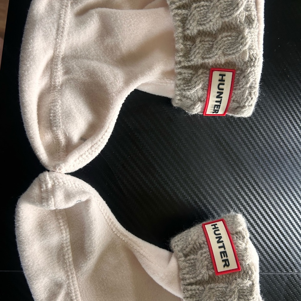 Hunter Cream Boot Socks
